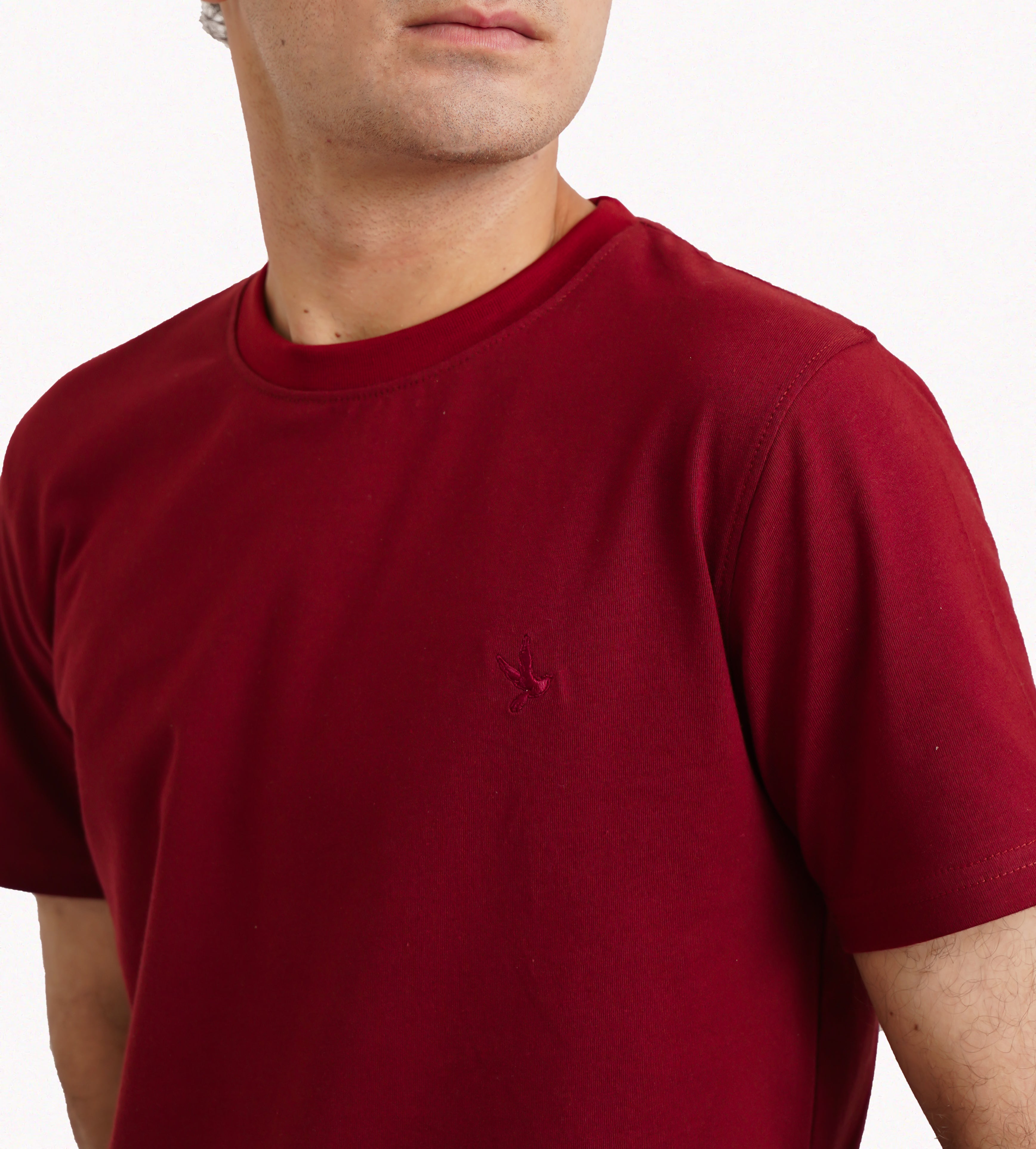 Plain Maroon T-shirt