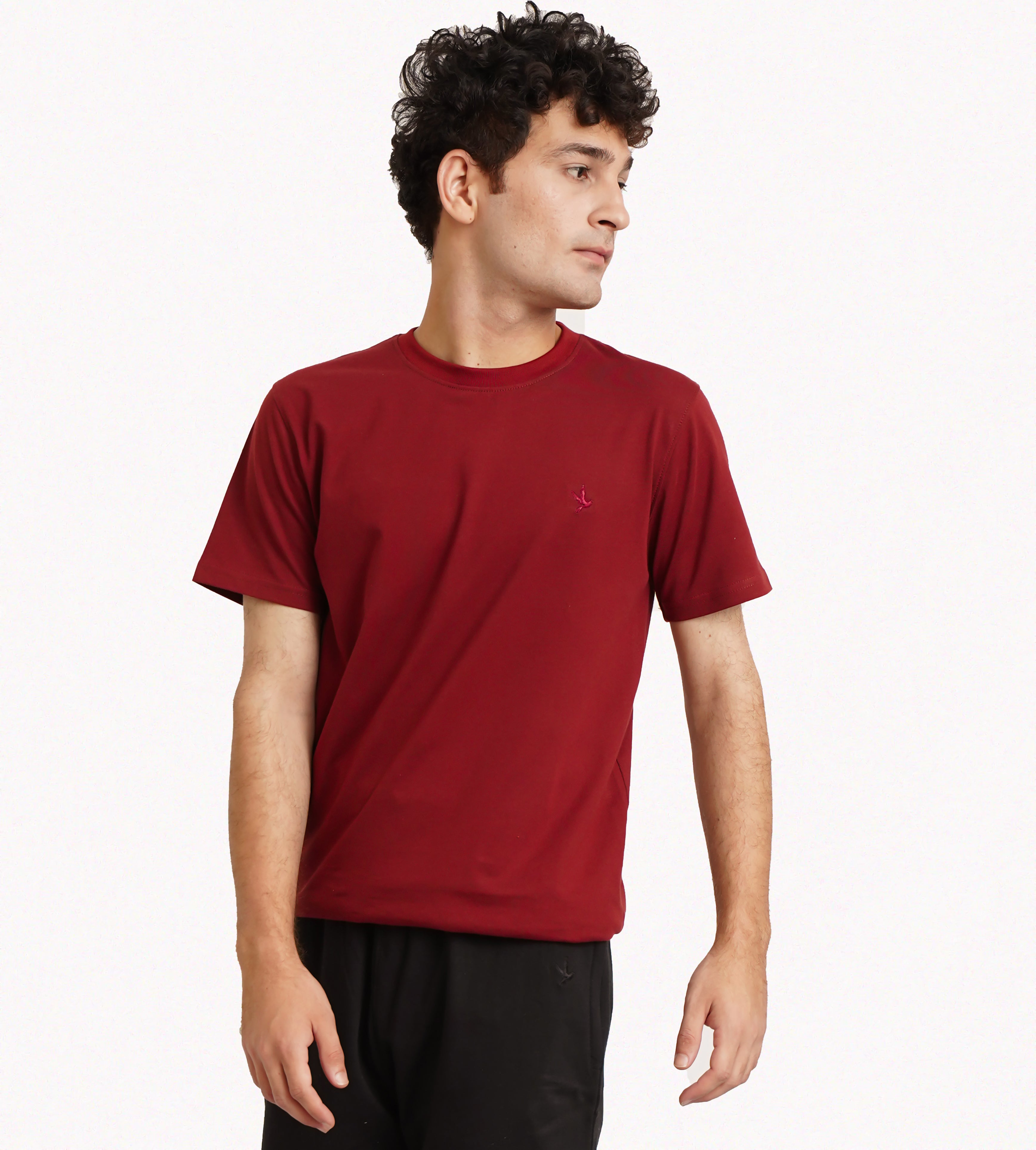 Plain Maroon T-shirt