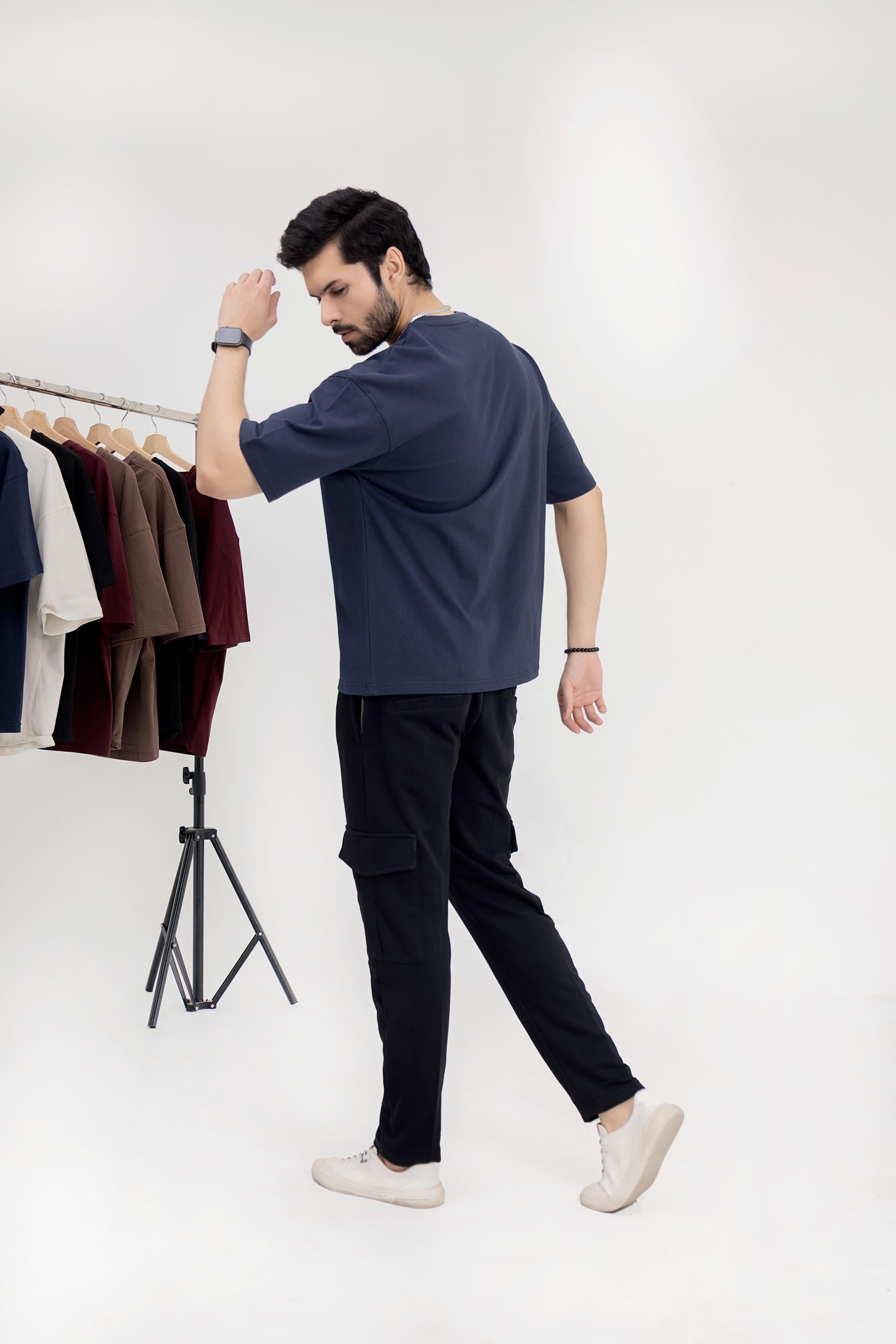 Midnight Wave Oversized Plain