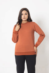 BASIC CREW NECK SWEATSHIRT