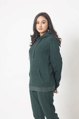 GREEN HOODIE ULTIMATE WINTER TRACKSUIT