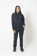 BLACK HOODIE ULTIMATE WINTER TRACKSUIT