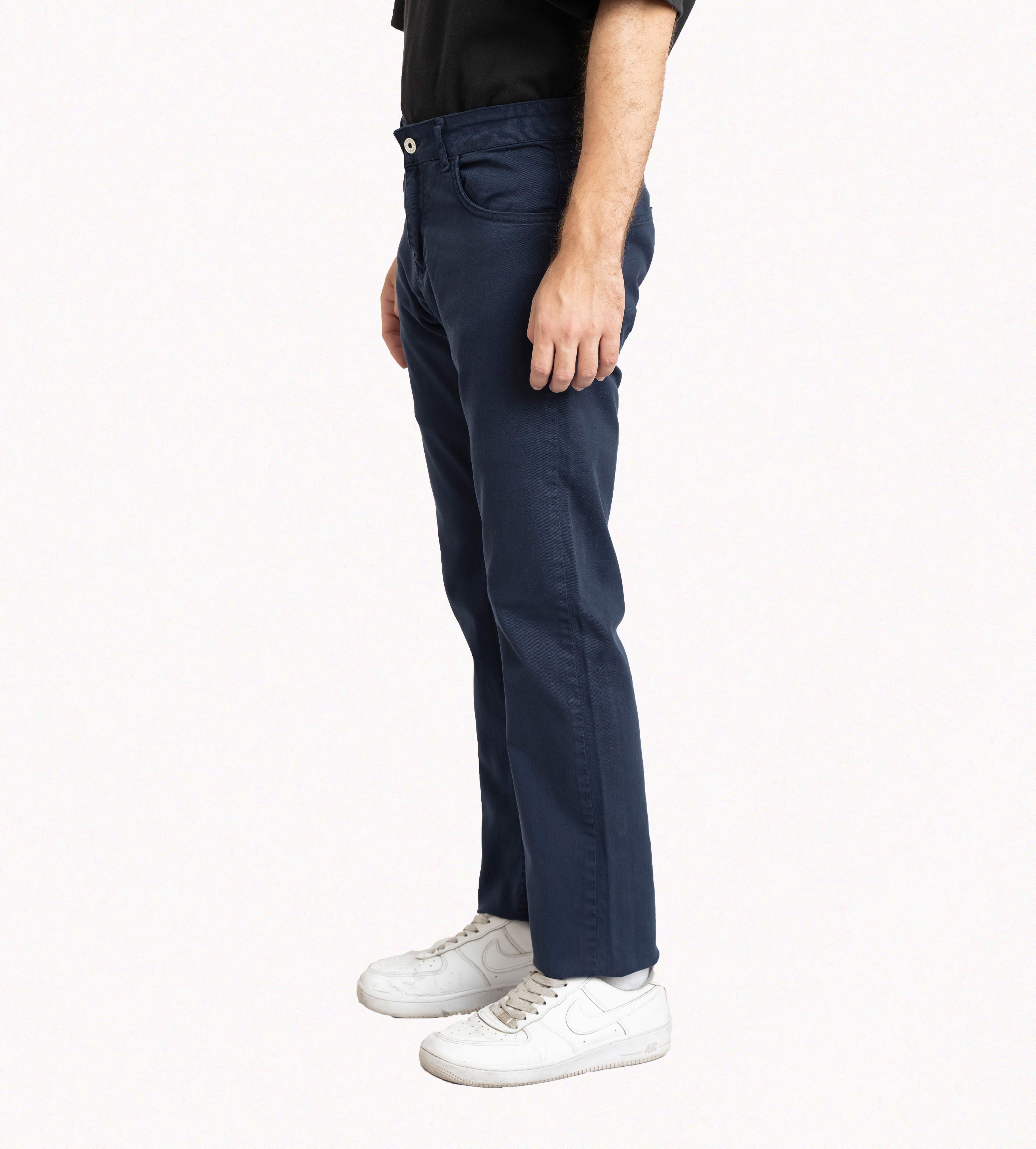 Men's Navy Denim Jeans