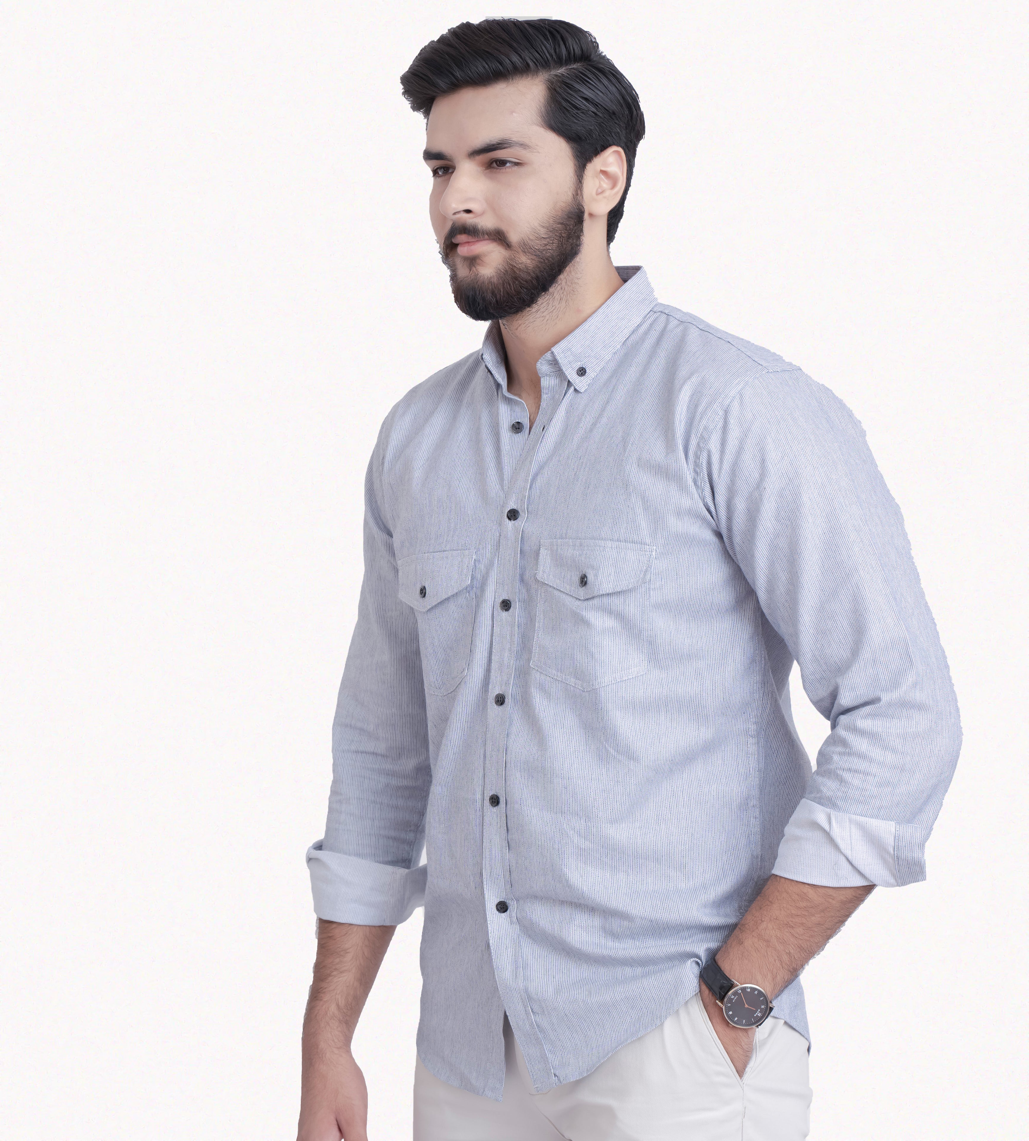 Blue Stripe Shirt