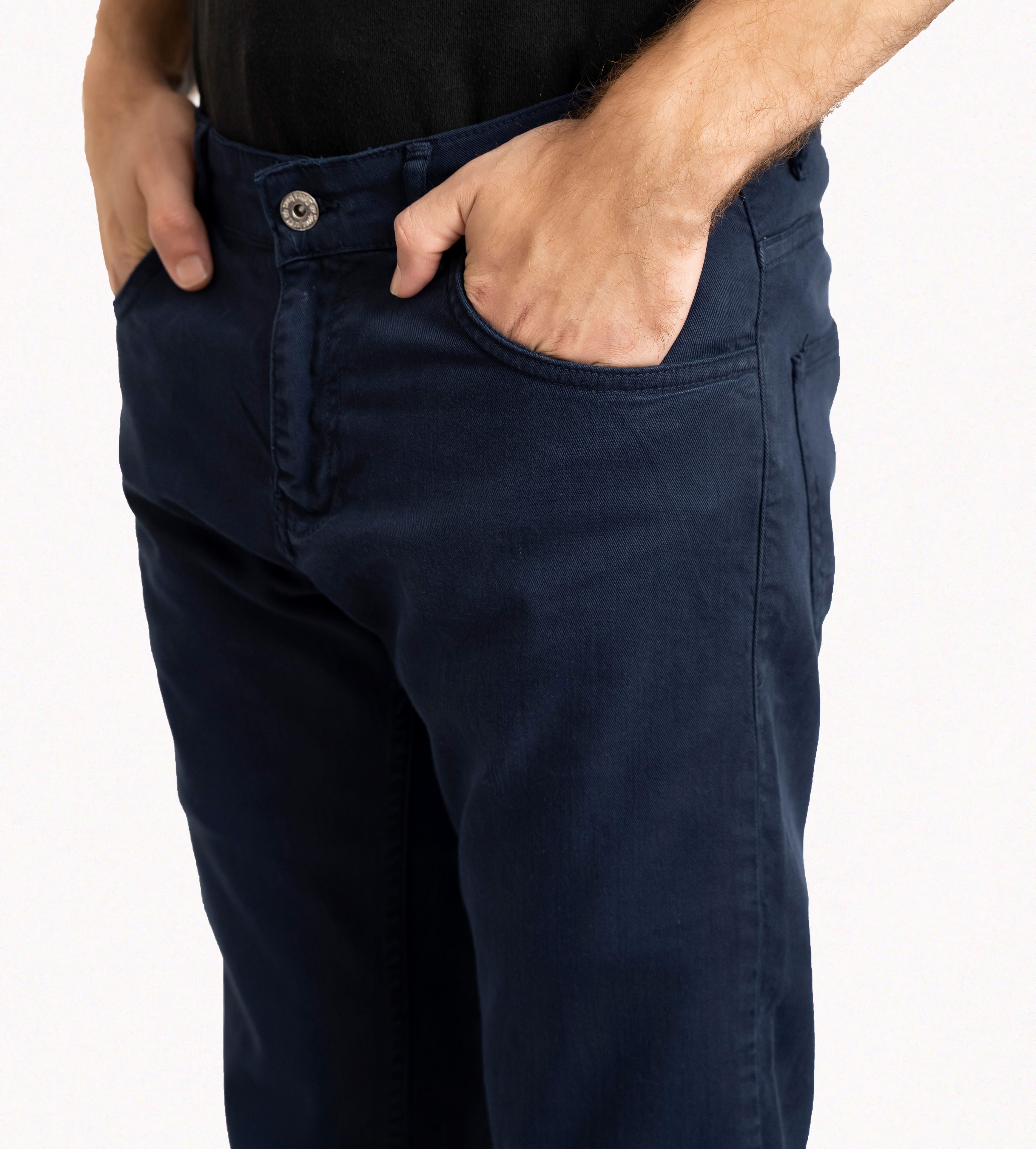 Men's Navy Denim Jeans