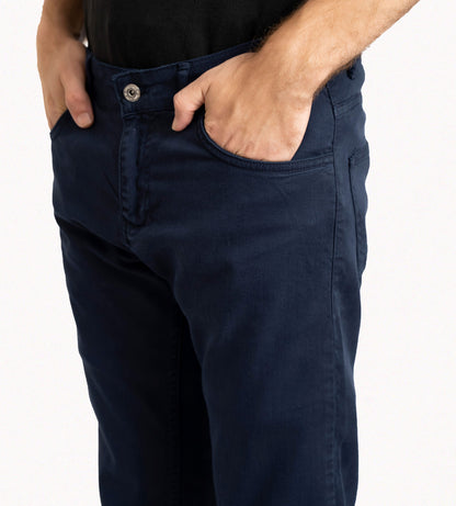 Men's Navy Denim Jeans