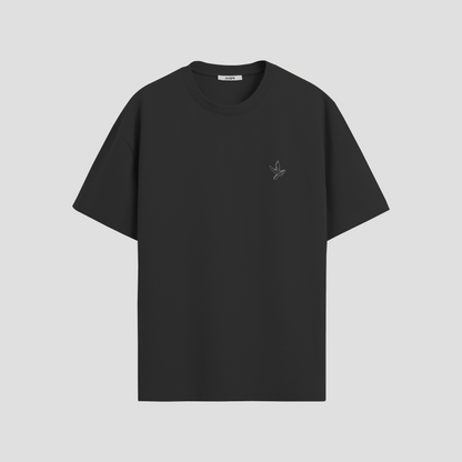 Black Plain T-shirt