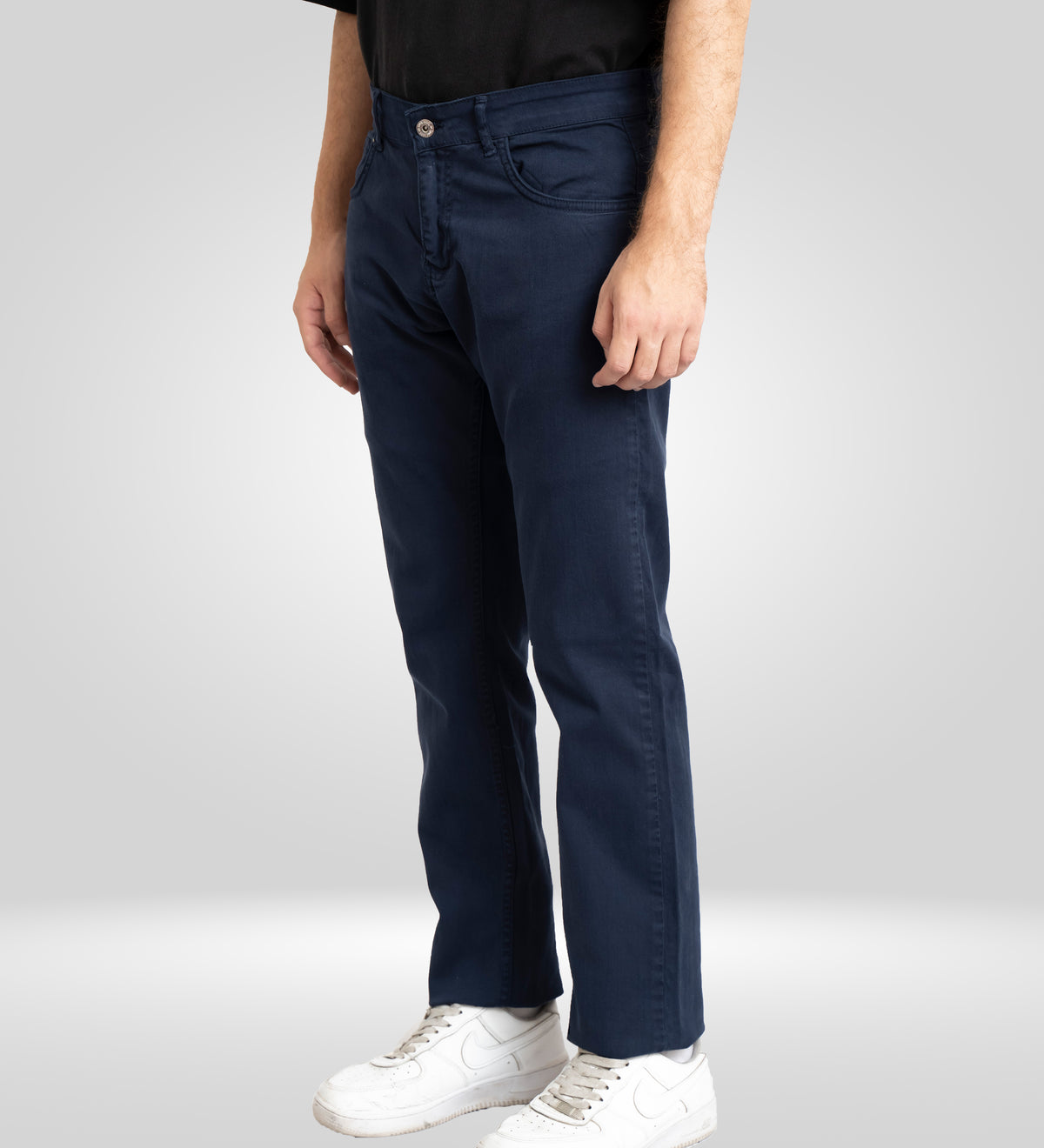 Men's Navy Denim Jeans