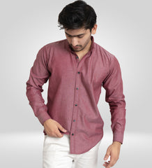 Men Plain Casual Shirt