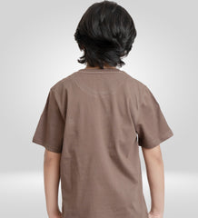 Brown Kids Tees