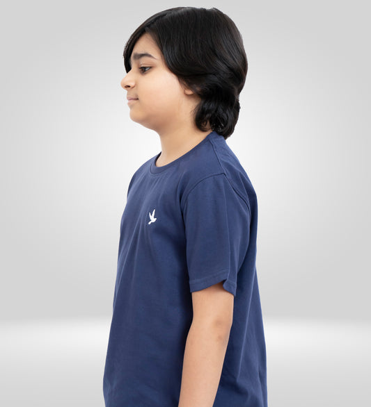 Navy Blue Kids Tees