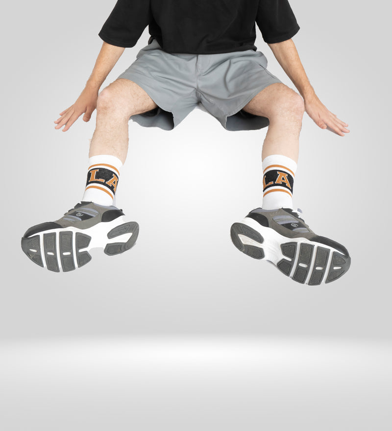 Gray Cargo Shorts